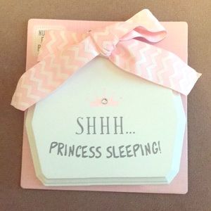 Nursery door plaque